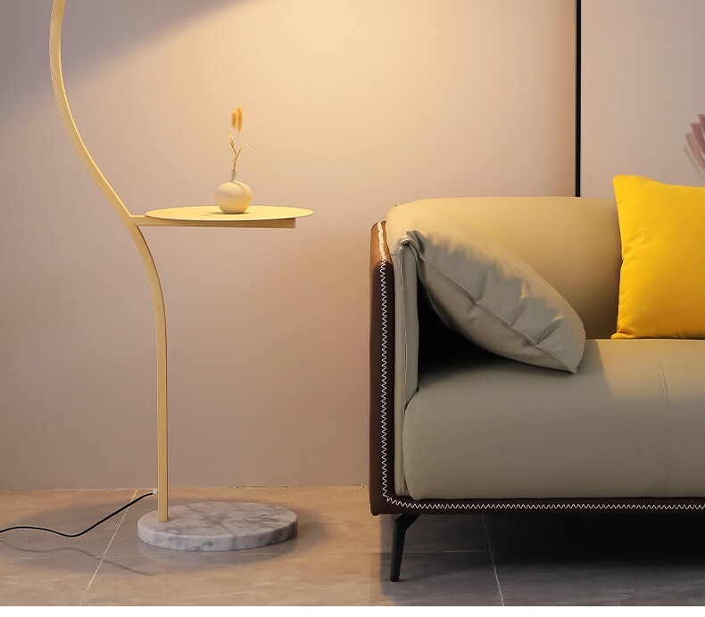 艺尊轩轻奢品牌复古百褶落地灯客厅卧室沙发灯网红北欧中古法式立式