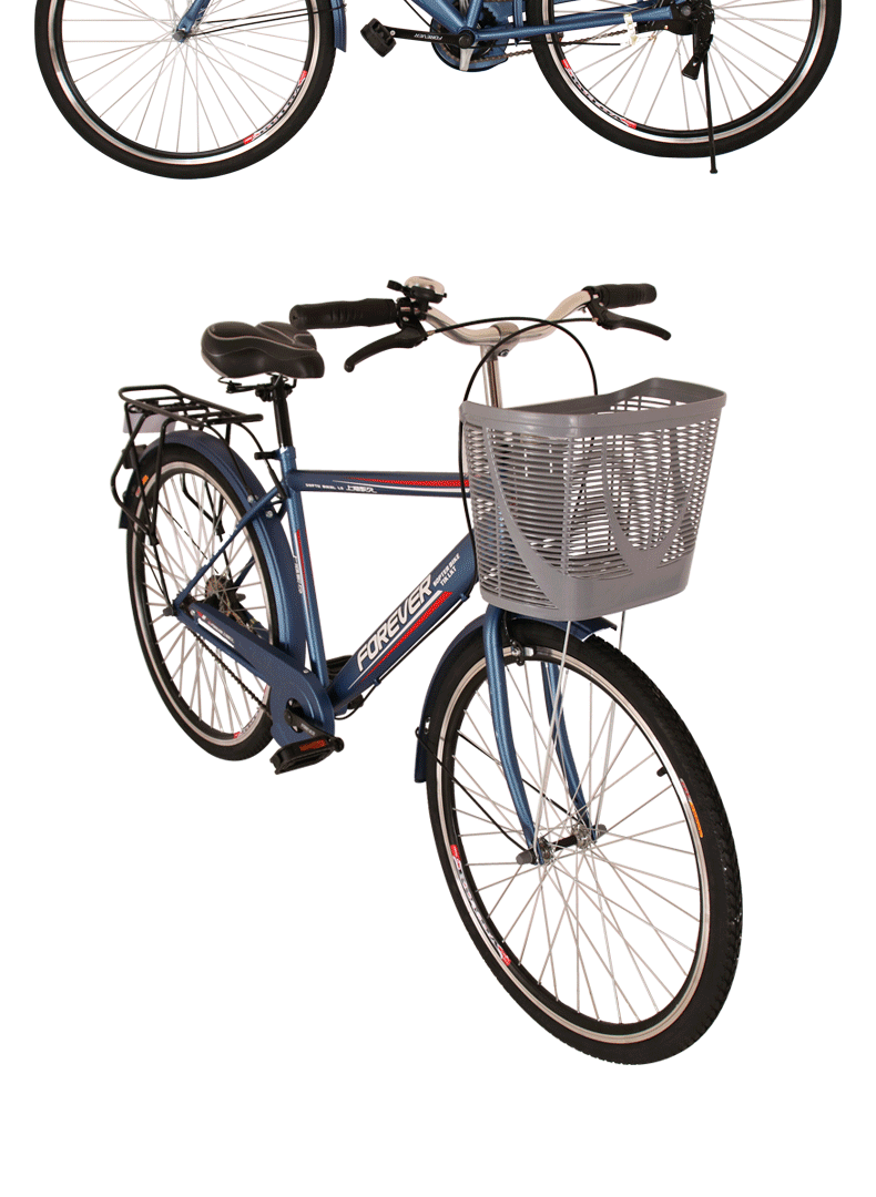 自行车26寸男轻便代步通勤自行车普通城市休闲载重单车 旗舰版马斯特