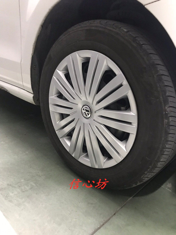 适用于大众16款polo波罗轮毂盖轮盖 轮帽 轮胎罩 polo铁钢圈罩15寸 原