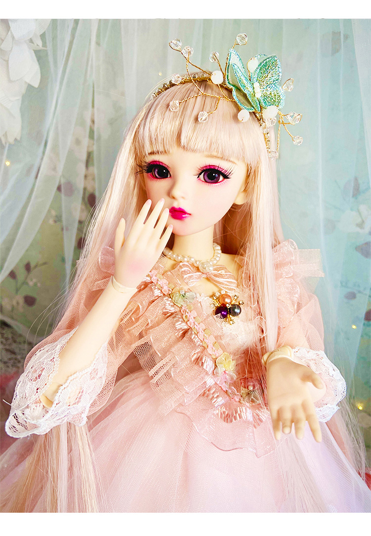 bjd换装娃娃洛丽塔60厘米sdbjd洋娃娃套装公主改妆60厘米多丽丝凯蒂