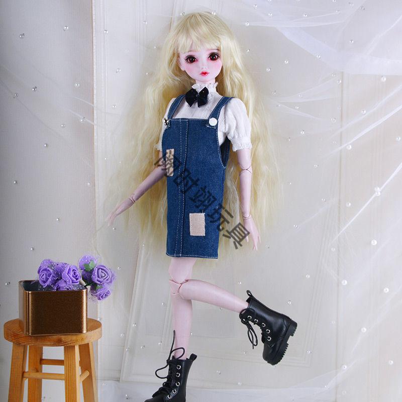 芭比娃娃校服60厘米叶罗丽芭比娃娃衣服jk制服仙子公主连衣裙bjd娃鞋