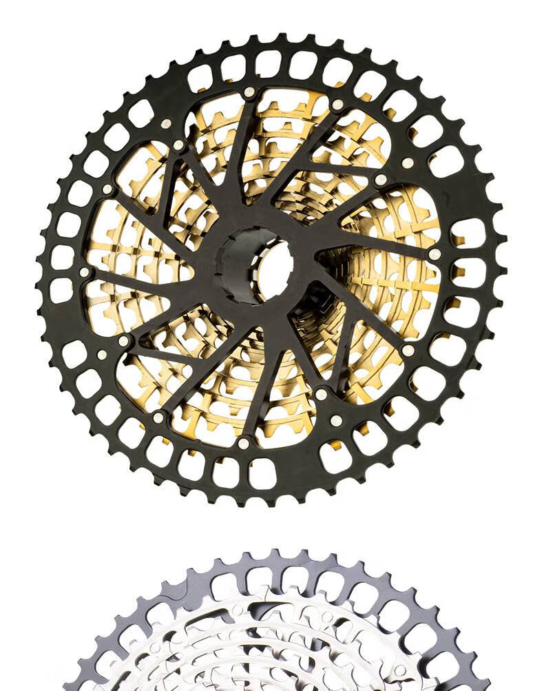 山地车变速齿轮bolany自行车hg11 xd12速50t山地车一体镂空变速齿轮塔