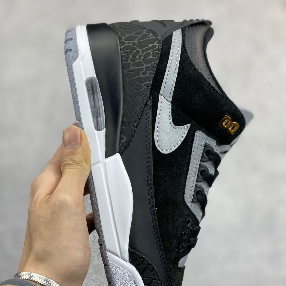 aj3反光黑水泥爆裂纹气垫板鞋 36【图片 价格 品牌 报价】-京东