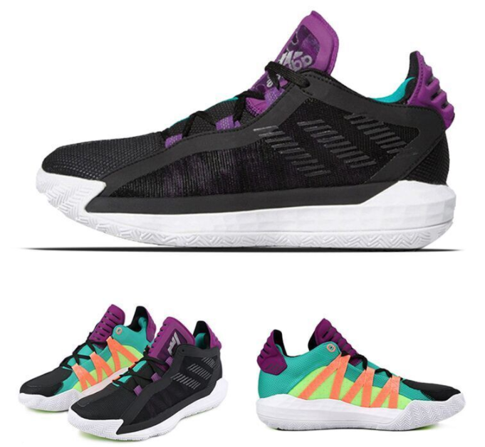 利拉德7冰蓝圣诞6代鸳鸯蓝巴斯光年 季后赛马超dame5实战篮球鞋男