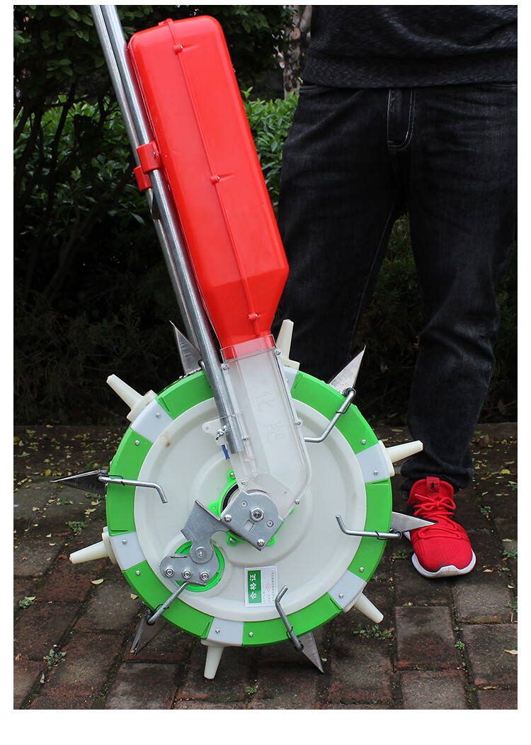 农用玉米施肥神器大蒜追肥机新款多功能手推式施肥器手动下化肥机5嘴