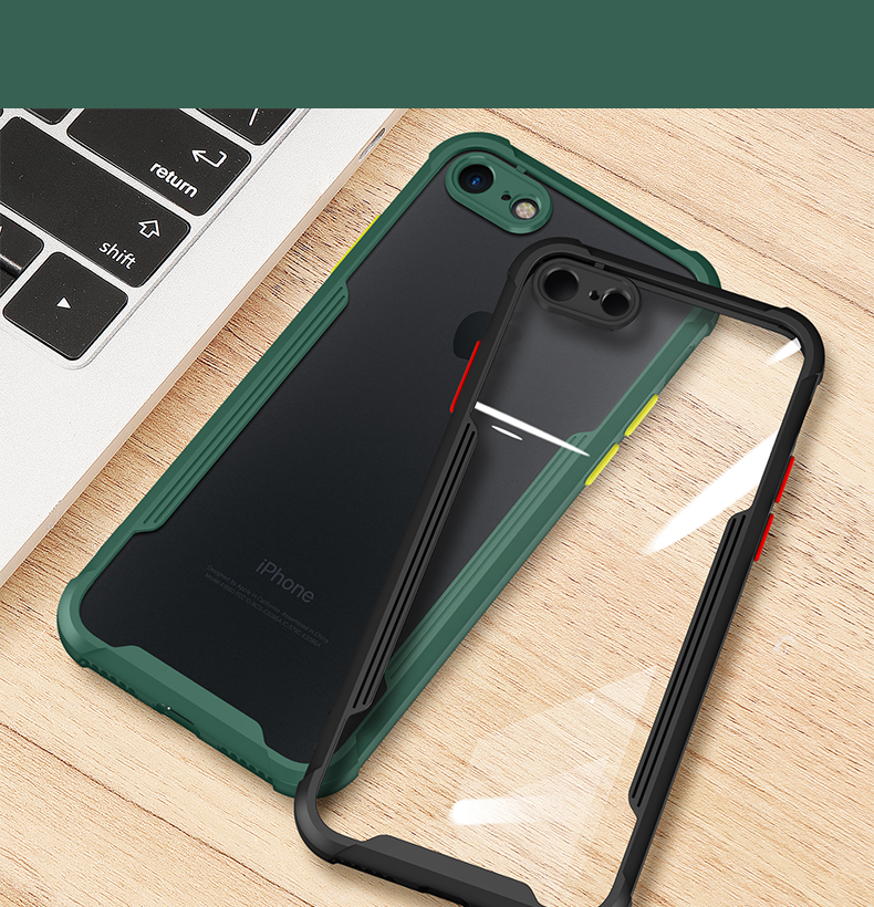 睿思派iphonese2手机壳苹果se防摔全包iphone二代se2保护套透明个性