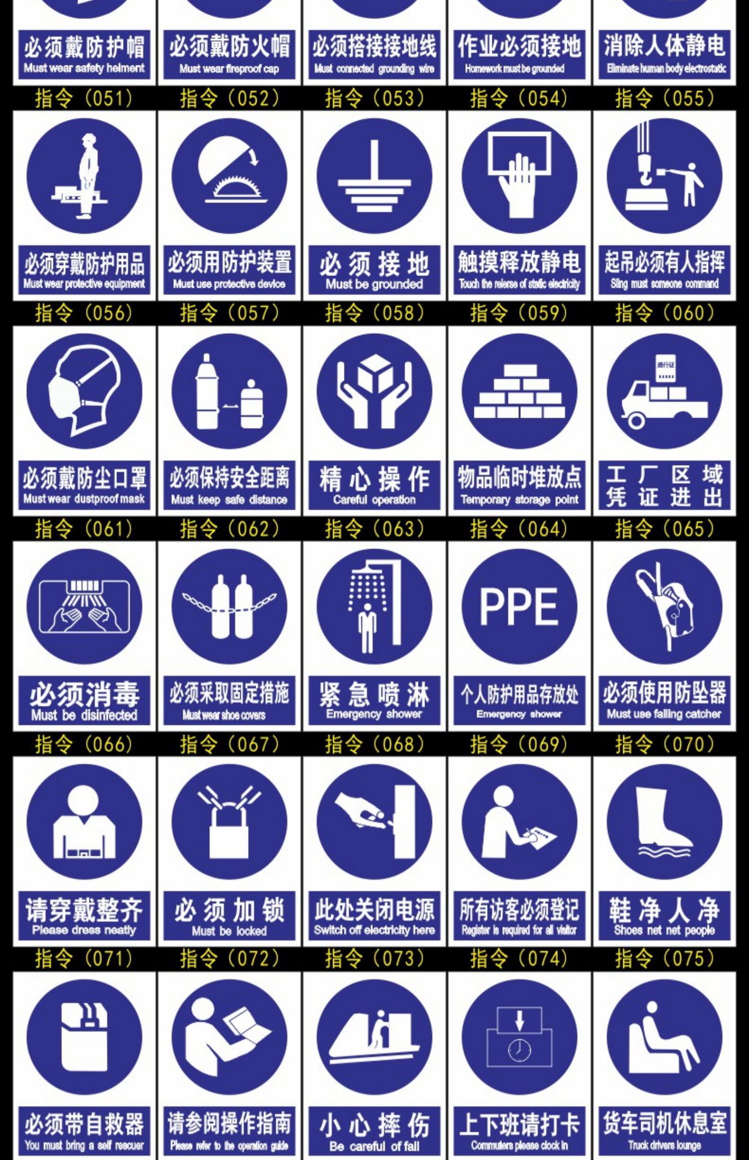 黎明之夜高空作业当心坠落安全警示牌标识牌施工场地提示标语高空坠落