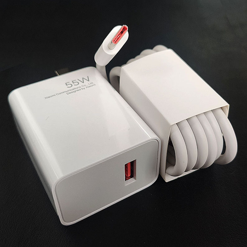 小米11 55w氮化镓充电器10pro原装快充mdy-12-eq 5a/6a闪充数据线