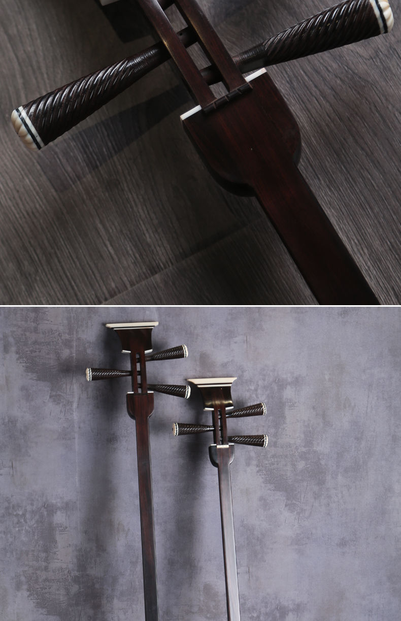 演奏大三弦檀木淳乐三弦乐器大三弦全套配件