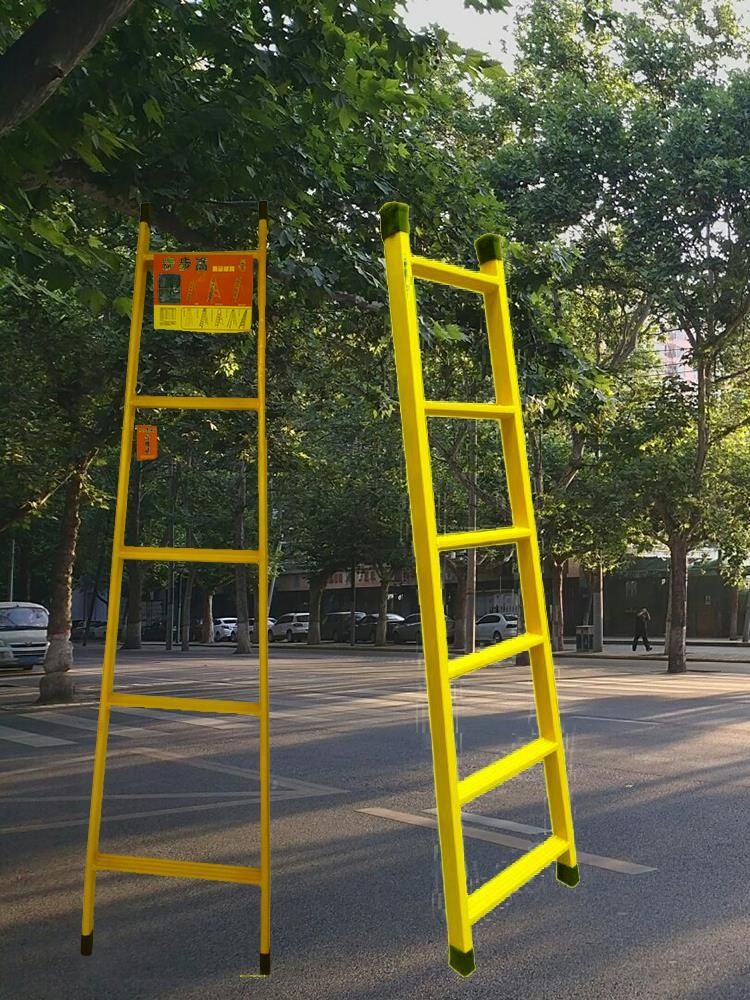 云梯家用步步高家用梯子单边一字梯加厚直梯宿舍梯靠墙镀锌铁梯阁楼梯