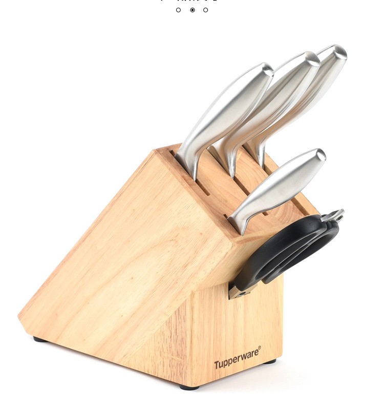 京品精选特百惠tupperware特百惠刀具组合菜刀瓜果刀熟食刀剪刀刀日常