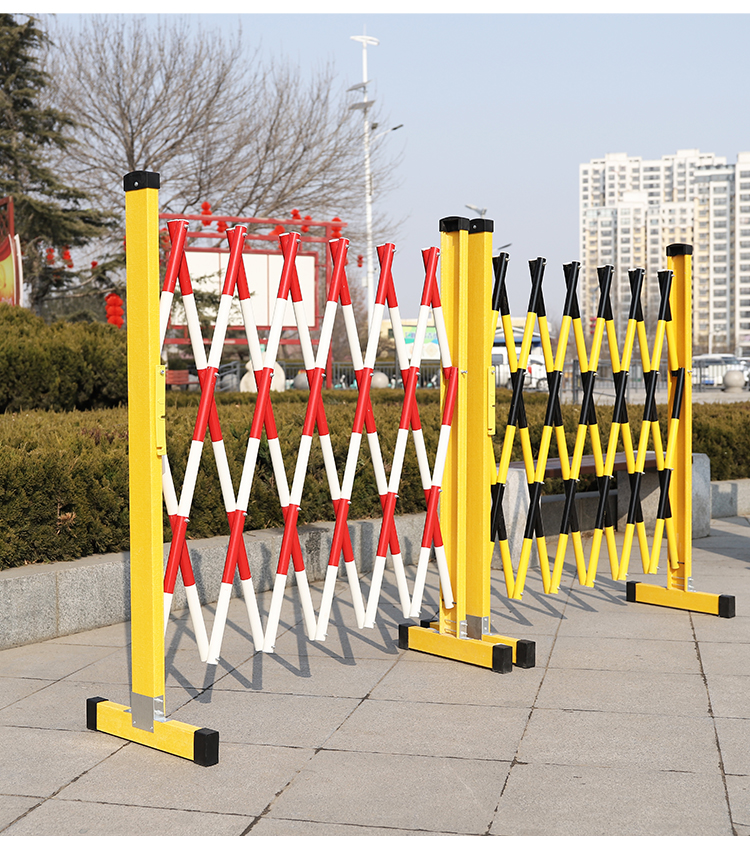 玻璃钢绝缘伸缩围栏可移动电力施工安全护栏道路隔离警示栅栏围挡 1.