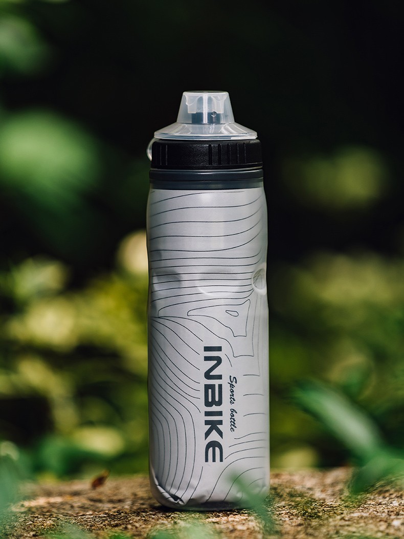 山地车运动水壶保冰挤压式骑行水壶公路车自行车专用青少年儿童单车