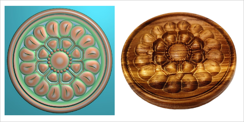 欧式木雕花实木贴花家具柜门圆形方形浮雕圆洋花角花贴片定制直径30