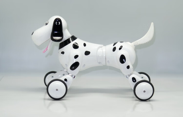 4g无遥控狗 机器狗可编程电动玩具狗 黑白【图片 价格 品牌 报价】