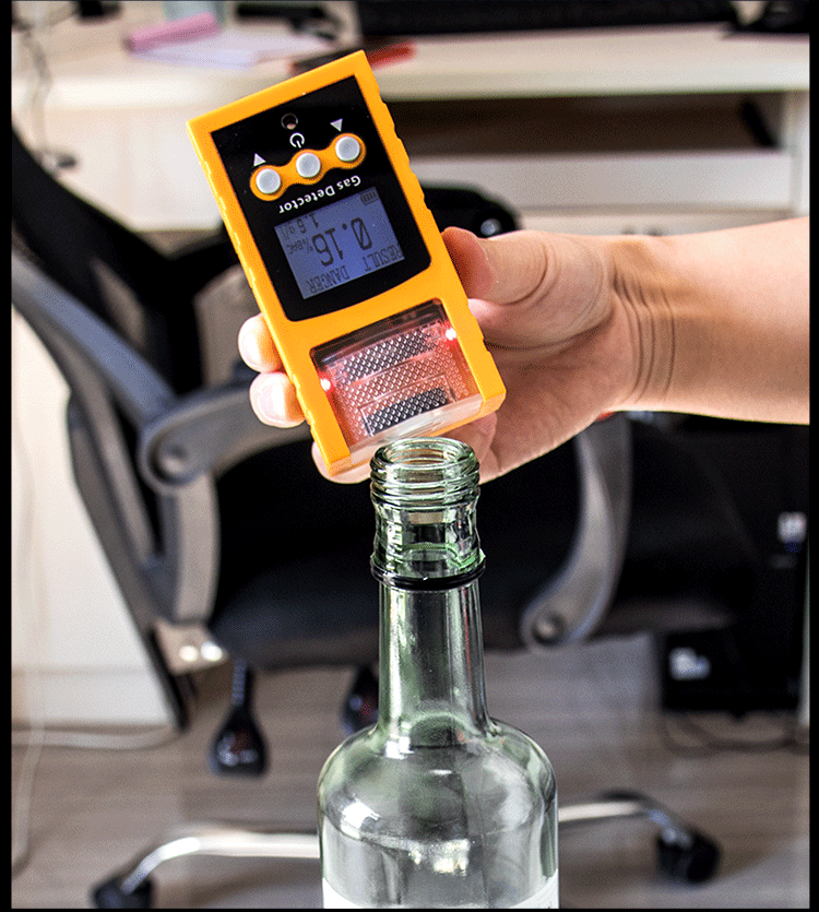 大脸猫酒精测试仪交警专用麦卡思便携式酒精仪测酒驾检测仪查酒驾吹气