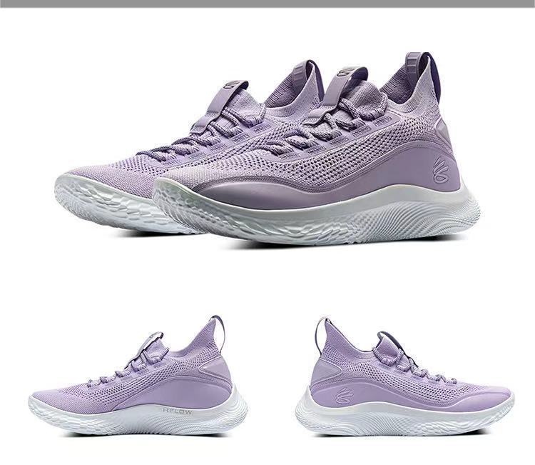 8代篮球鞋白金黑彩白黑curry6八代高帮实战透气轻便耐磨战靴 6纯白 39