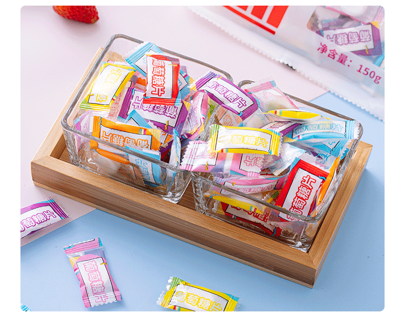 葡萄糖片低血糖可以吃糖果升糖便携补能量零食补糖非头晕6个混合味