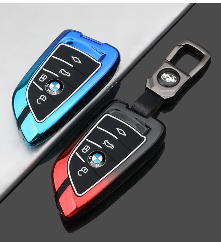 适用2022款宝马5系530钥匙套525刀锋3系320li扣4系ix3x3x4x5壳x6刀锋