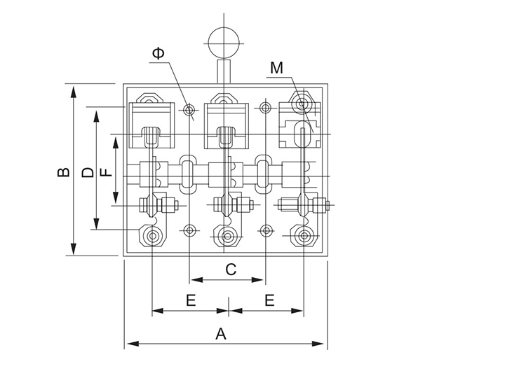 刀闸隔离开关高压隔离开关hd13bx600313p600aggd柜体hd13bx20031玻