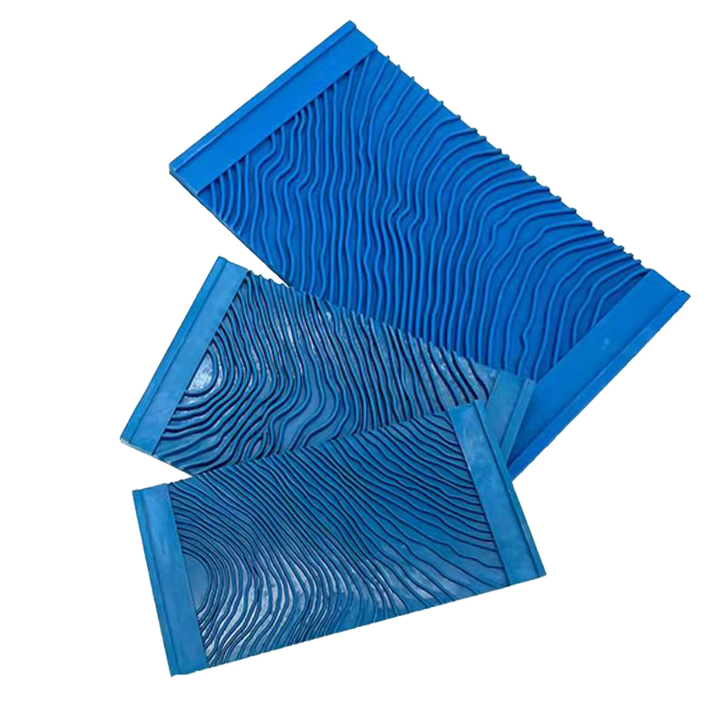 圆柱木纹器圆管仿木纹橡胶片状水性油漆木纹漆拉纹拉丝工具 ms13 片状