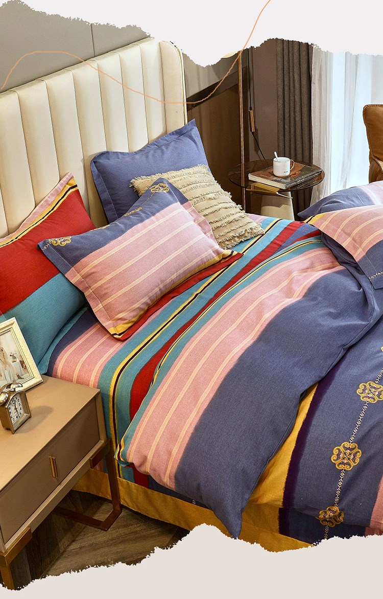 新款上市艾美家四件套艾美家棉花糖a类母婴四件套裸睡春秋冬床笠款四