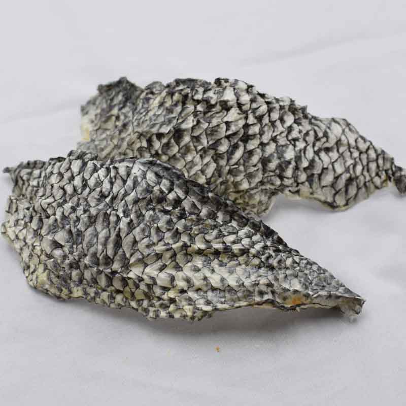 干鱼皮罗非鱼皮干火锅凉拌泡椒鱼皮原料生鱼皮胶原蛋白500g十成干