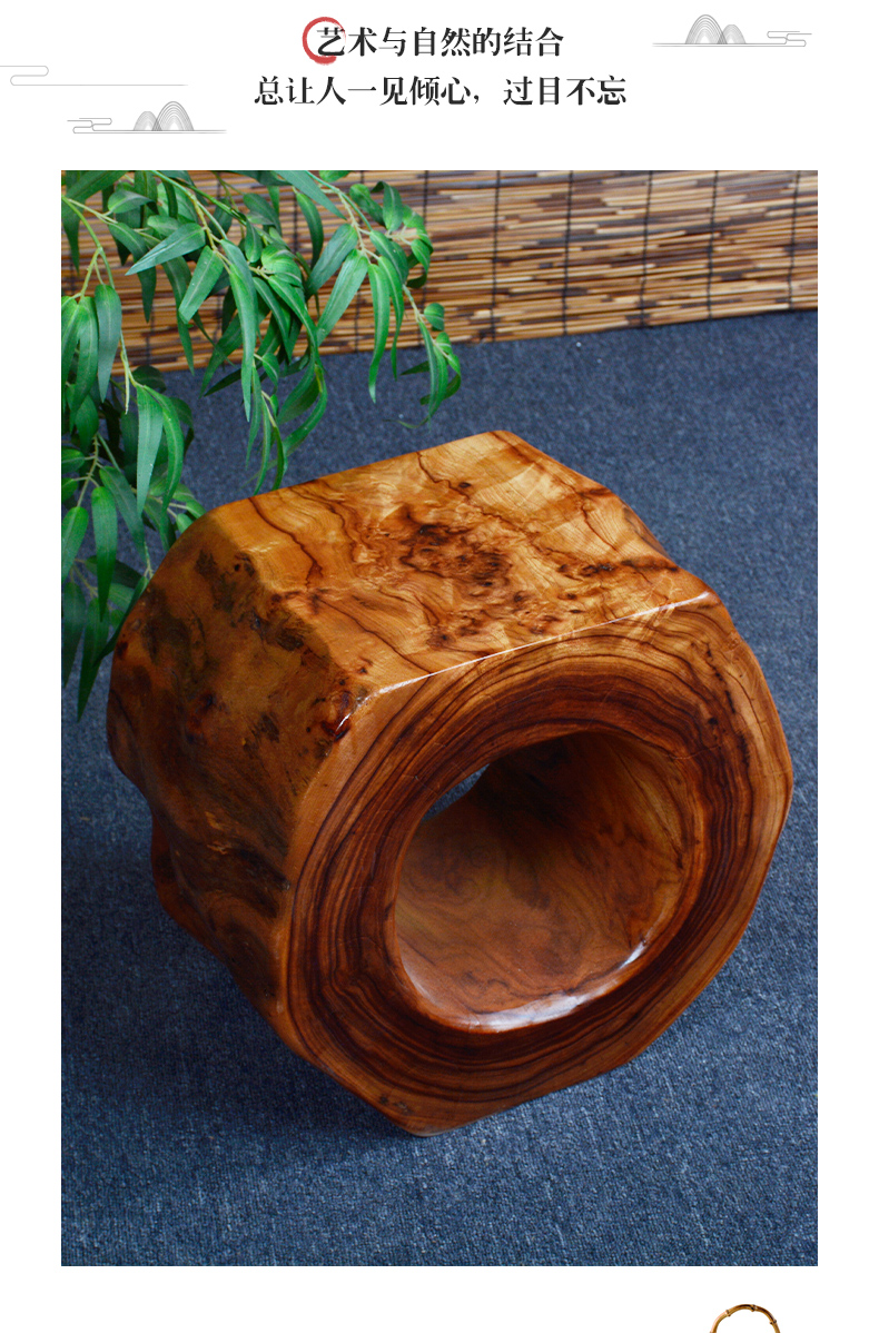 2022新 款香樟木木墩木墩子原木树桩凳子根雕凳坐凳木桩木头实木墩