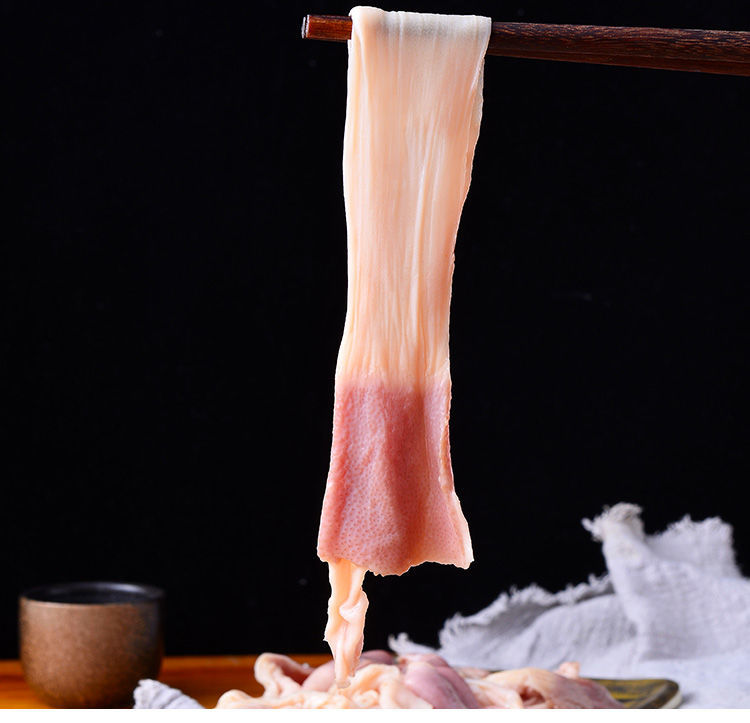 冷冻新鲜鸭食管鸭郡把鸭腺鸭板肠鸭食带二斤