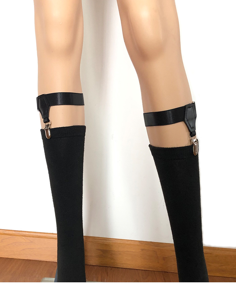 姿秀可【捡漏】小腿吊带袜夹性感朋克腿环袜子固定防滑防掉筒大腿绑带