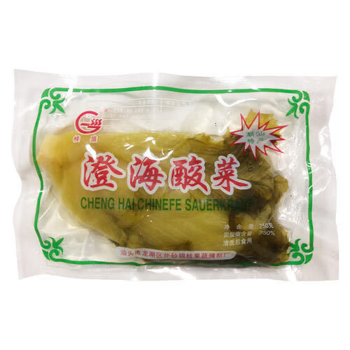 潮汕澄海酸菜潮州酸菜桂盛牌每包250g5斤装1包