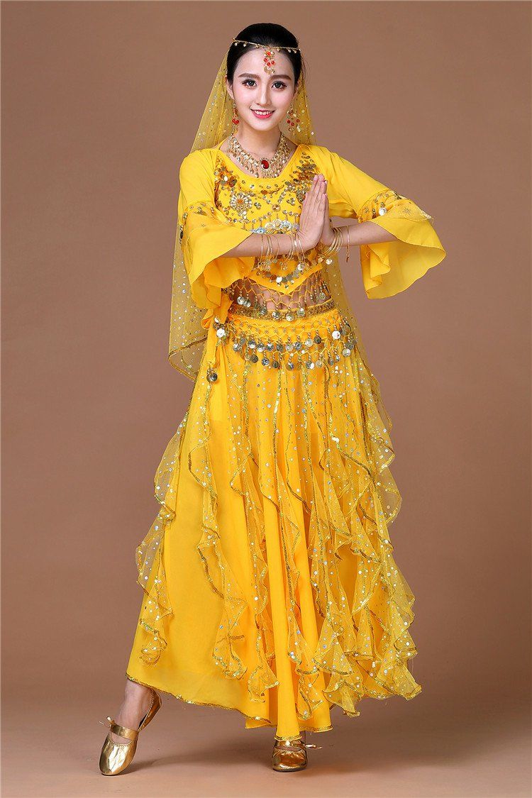 朵梦裳新品肚皮舞服装舞蹈服装成人女装演出服肚皮舞套装表演服天竺