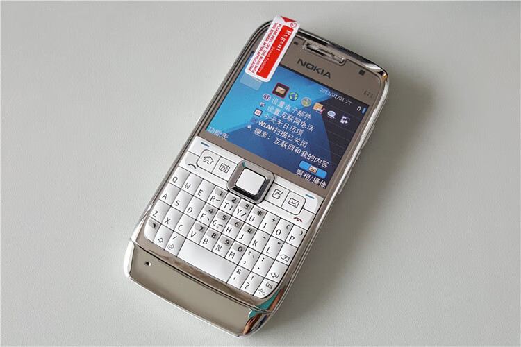 nokia诺基亚e71移动4g直板经典全键盘按键学生备用功能手机wifi港版