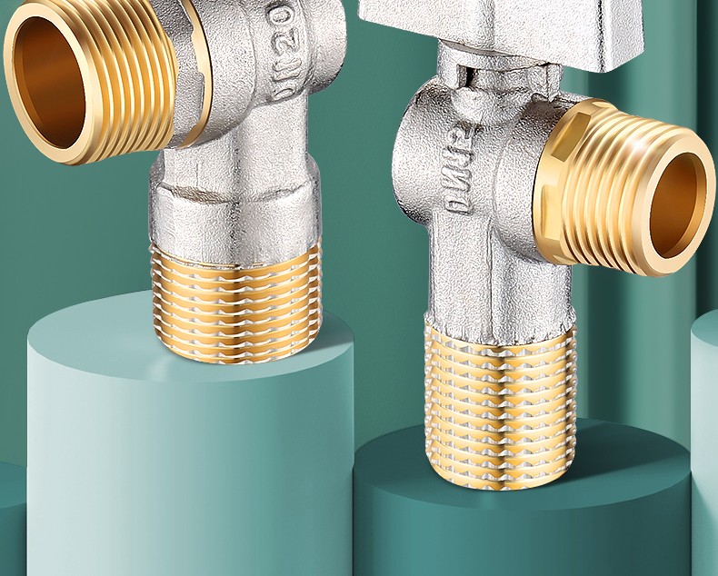 迪的ceyol全铜角阀4分大流量热水器专用角阀加厚球芯冷热水天然气三角