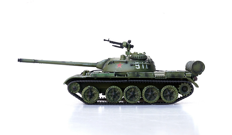 59式坦克模型1/72中国陆军ztz主战坦克世界成品合金仿真军事战车沙盘