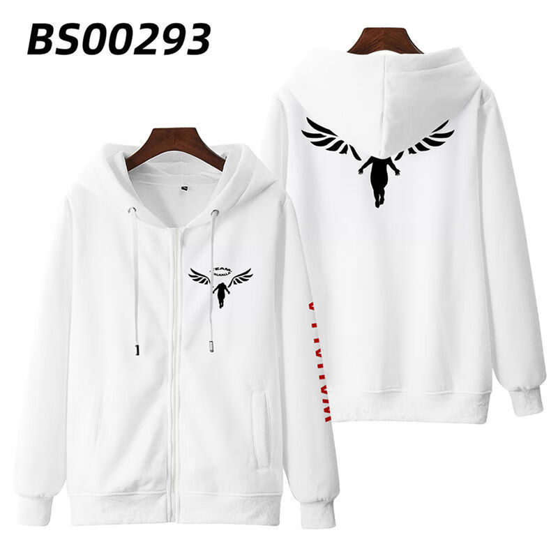 东京卍复仇者周边无头天使圆领拉链卫衣重生之道外套套装衣服东京卍会