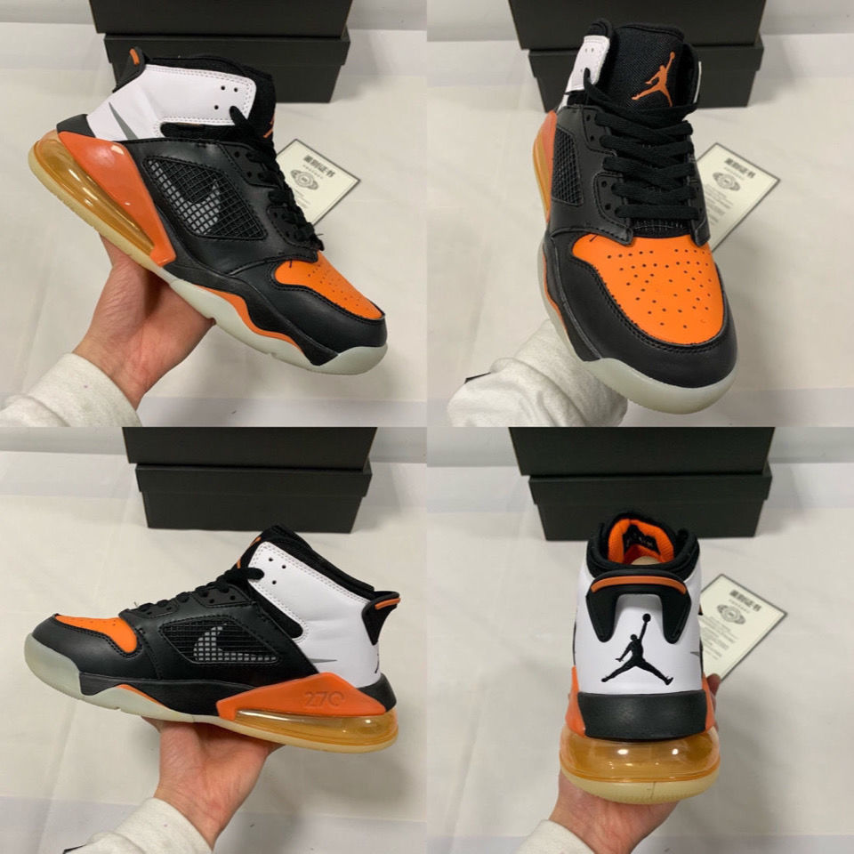 乔4代篮球鞋男鞋乔270代男子气垫运动鞋aj27实战球鞋aj休闲板鞋 墨绿