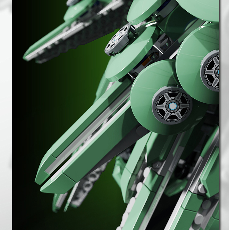 乐高(lego)高达刹帝利机器人重型机甲巨大型高难度拼装玩具积木生日