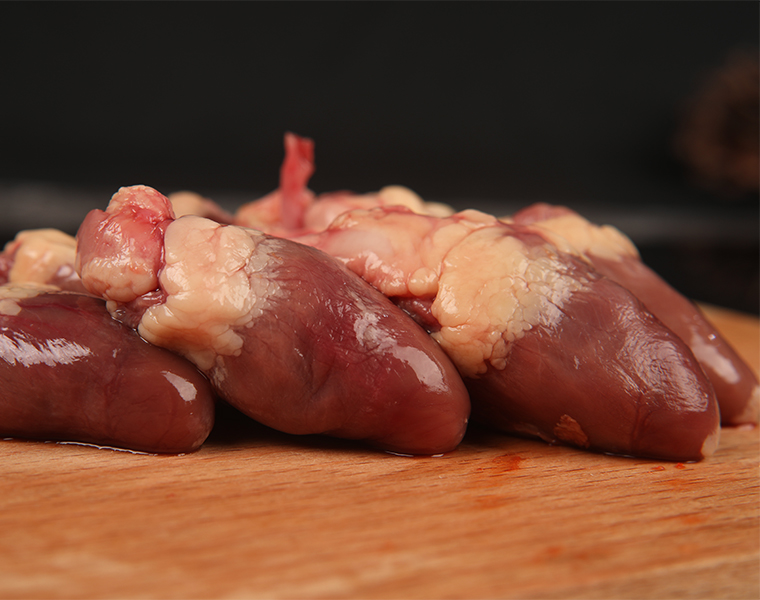 新鲜冷冻冰冻鸡心鸡内脏烧烤串食材1000g装卤味食材 鸡心【图片 价格