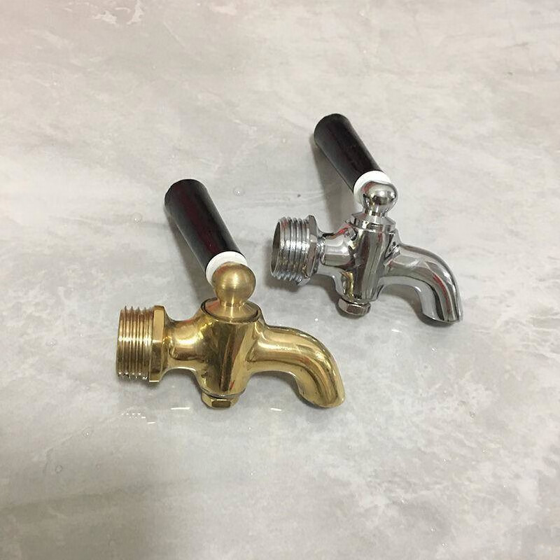 铜锅炉热水龙头开水龙头水炉龙头快开水嘴4分p8铜电镀款