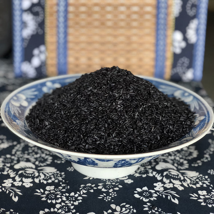 宜兴溧阳特产乌米饭黑糯米加乌树南烛叶制作点心可包乌米粽子烧麦 乌
