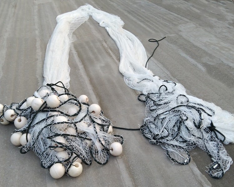 鱼苗鱼塘拉渔网拉网海拉鱼手赶网定制 【18股2指】40米长x4米高【图片