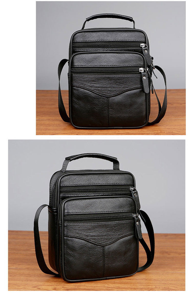 明梅商贸 mugar/牧格男士单肩包斜挎包大容量休闲男包 仟诗娜 横款