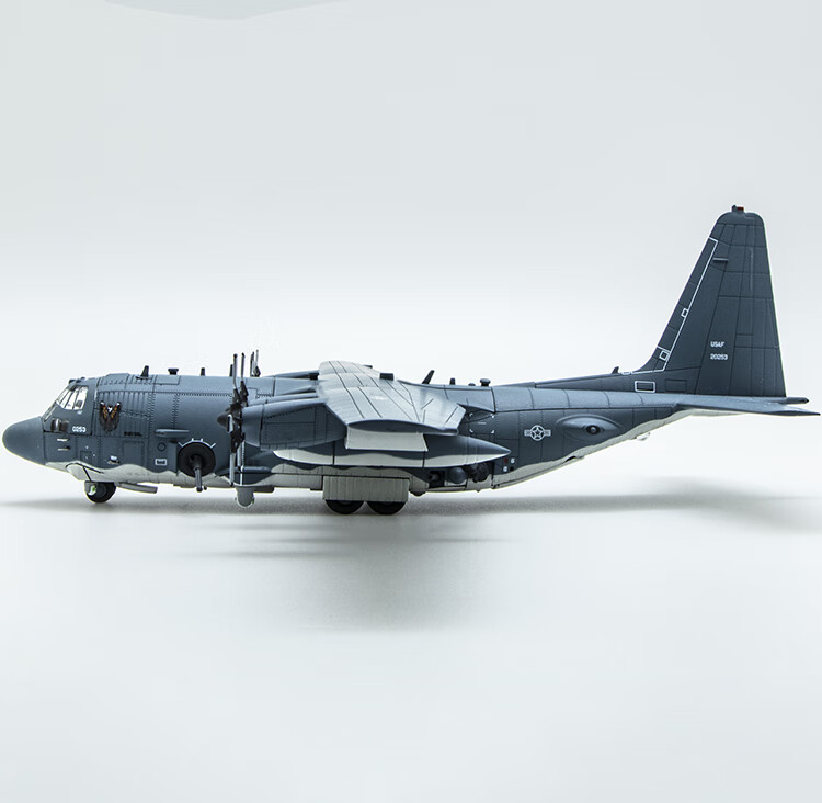 1144洛克希德ac130空中炮艇ac130u飞机模型合金摆件飞机
