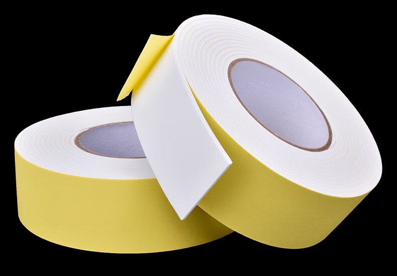 厚双面胶海棉胶条123mm厚防震保护密封胶带缓冲防撞条汽车泡沫垫条