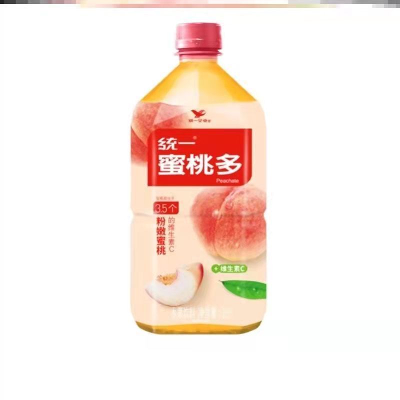 蜜桃多 1000g*8瓶 冰红茶青梅绿茶金桔柠檬冰糖雪梨茶海之言饮料大装