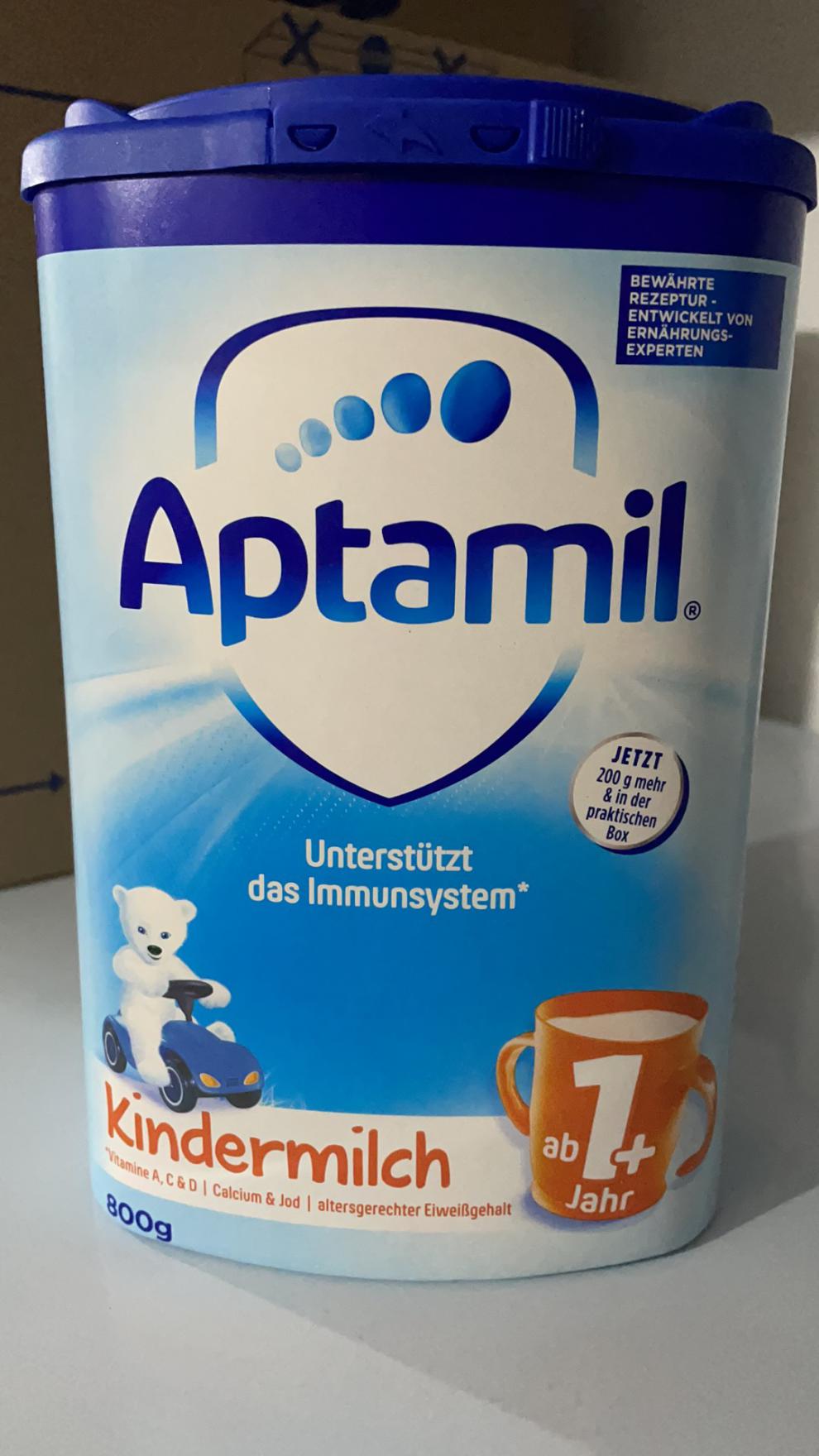 德国爱他美aptamil奶粉经典版1 段蓝盒1-2岁 新版800克 800克 1罐