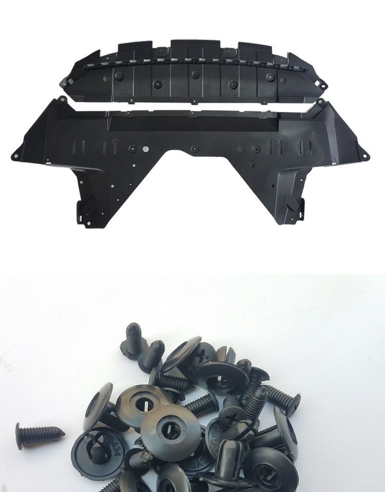 适用于比亚迪宋max前保险杠下护板发动机挡泥板宋车底下护板内衬