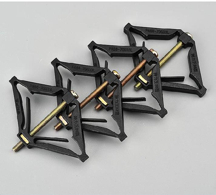 固定面墙插座卡扣丝底底盒固定器墙面面板电源支架开关内盒暗装 6只装