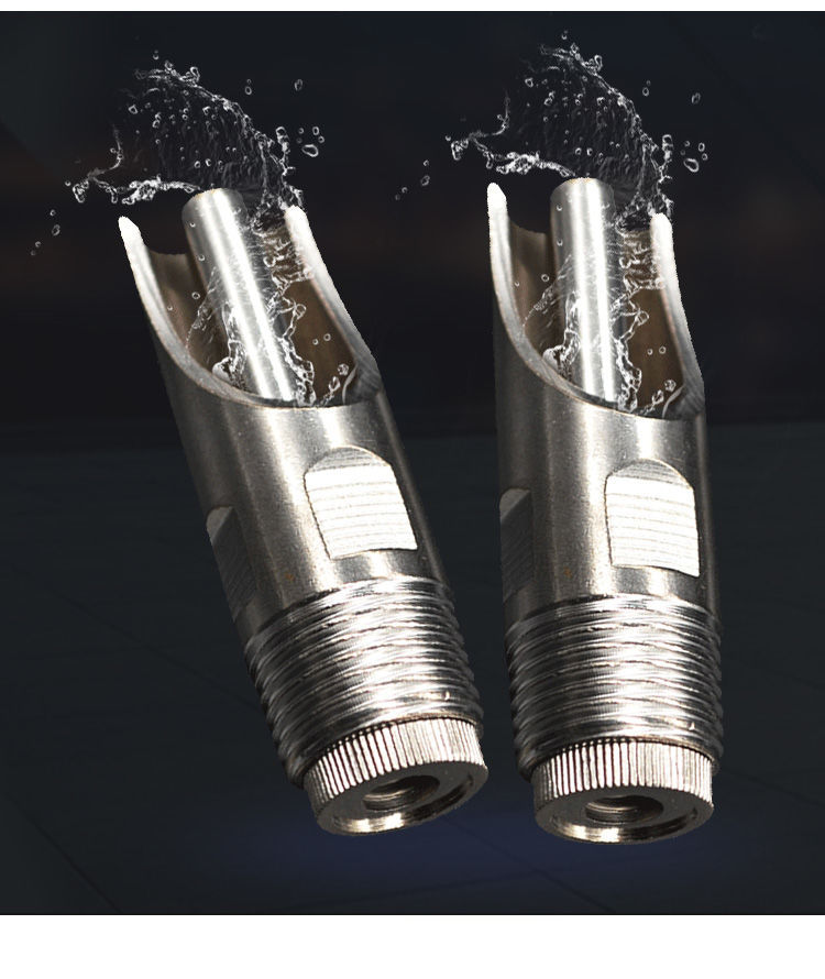 母猪产床不锈钢猪饮水器猪水嘴猪用饮水器猪咬嘴养猪自动饮水器铁鸭嘴